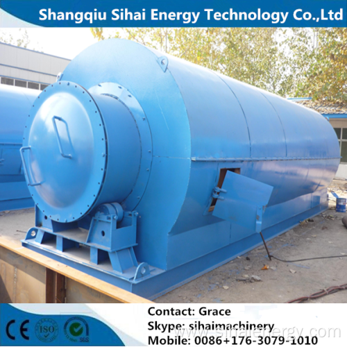 Waste Tire Recycling Plant With ISO